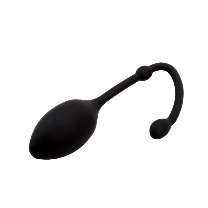Kulka waginalna Velvet Kiss iOrgasm-Black z silikonu bez ftalanów, 5 cm x 2,5 cm - 3