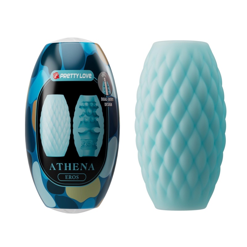 Masturbator Athena EROS z podwójnym wejściem - 2