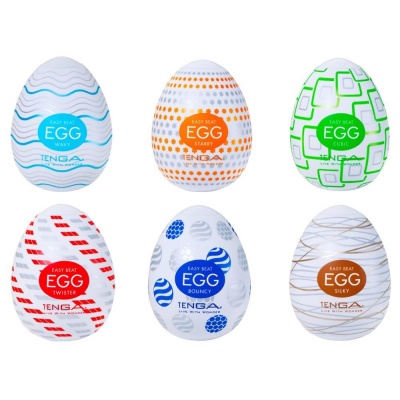 Tenga Egg Variety x 6 Standard - 1 2