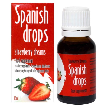 Krople Strawberry Dreams 15 ml - 1