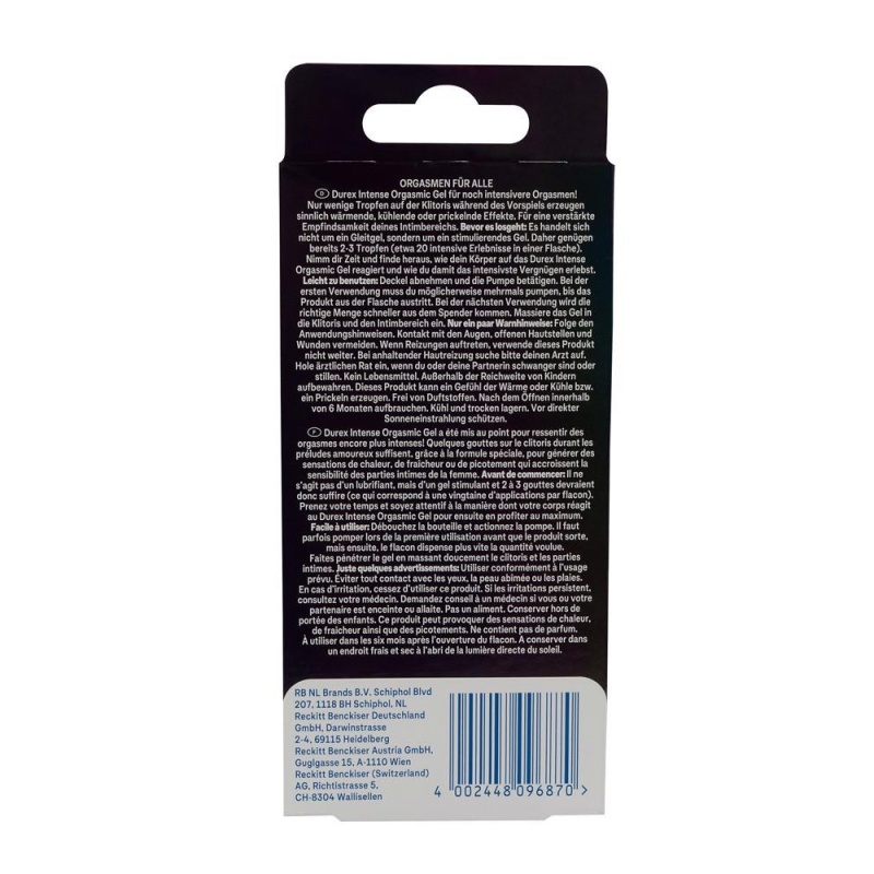 Durex Gel Intense Orgasmic10ml - 6