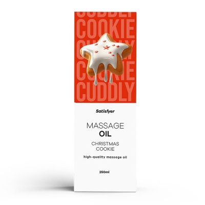 High-Quality Massage Oil (250 ml) (Christmas Cookie) - 1