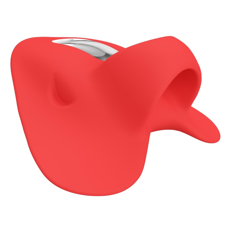 Wibrator palcowy Carnation Manta Ray z 7 trybami wibracji, 7 cm długości - 7