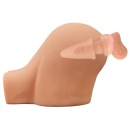 Korek analny i przedłużacz penisa 2w1 Nature Skin z miękkiego TPE, długość całkowita 19,5 cm, średnica 3-8,5 cm - 14