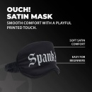 Spank Me - Printed Satin Mask - 4