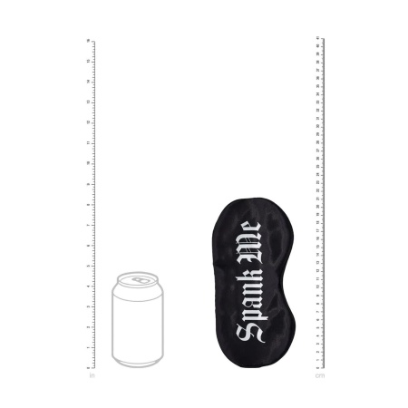 Spank Me - Printed Satin Mask - 5