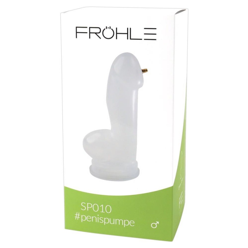 Realistyczny cylinder penisa XL SP010 — profil anatomiczny, mechanizm podciśnieniowy, dł. 25 cm, Ø 6 cm - 1