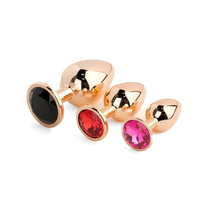 Jewellery - Red Gold PLUG - SET - 1 2