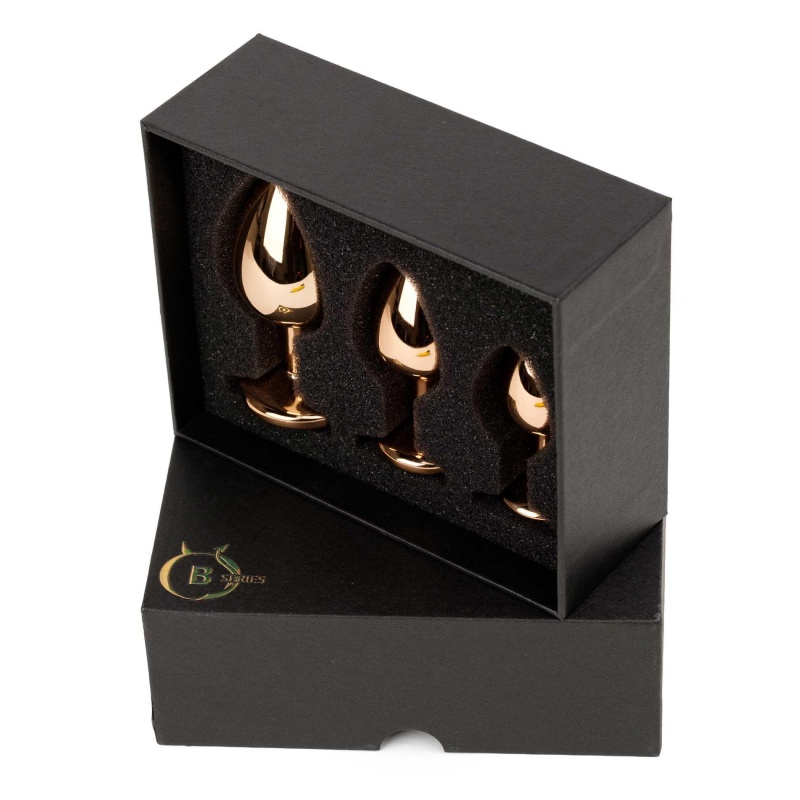 Jewellery - Red Gold PLUG - SET - 6