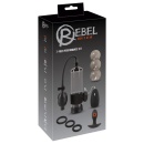 Rebel Performance Set – 7-elementowy zestaw do treningu prącia i prostaty z pompą próżniową 56 cm i regulowanym zaworem bezpiecz - 1