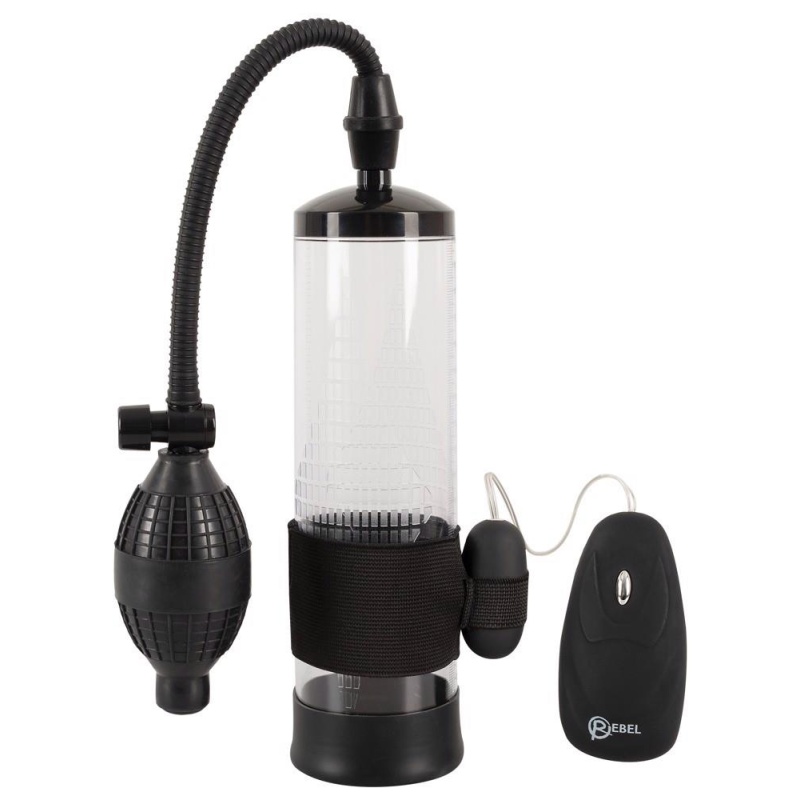 Rebel Performance Set – 7-elementowy zestaw do treningu prącia i prostaty z pompą próżniową 56 cm i regulowanym zaworem bezpiecz - 3