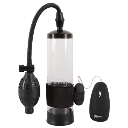 Rebel Performance Set – 7-elementowy zestaw do treningu prącia i prostaty z pompą próżniową 56 cm i regulowanym zaworem bezpiecz - 3