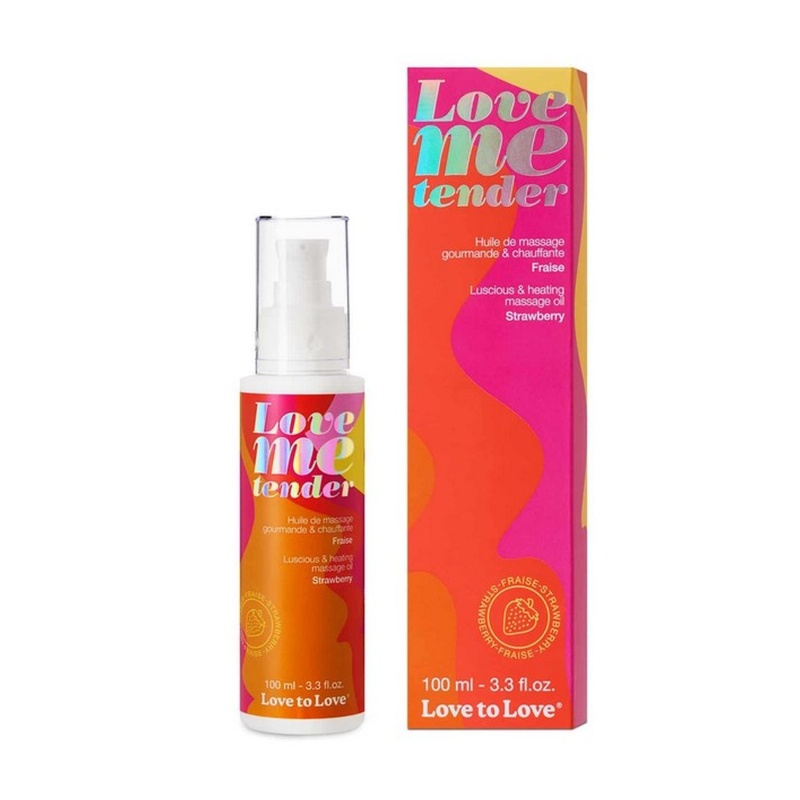 LOVE ME TENDER - MASSAGE OIL - STRAWBERRY 100ML / 3.3FL.OZ. - 1