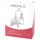 Pompa do stymulacji pochwy VP003 Solo Extreme Professional – ręczna pompka tłokowa 600 mbar z sondą dopochwową 14 cm - 1