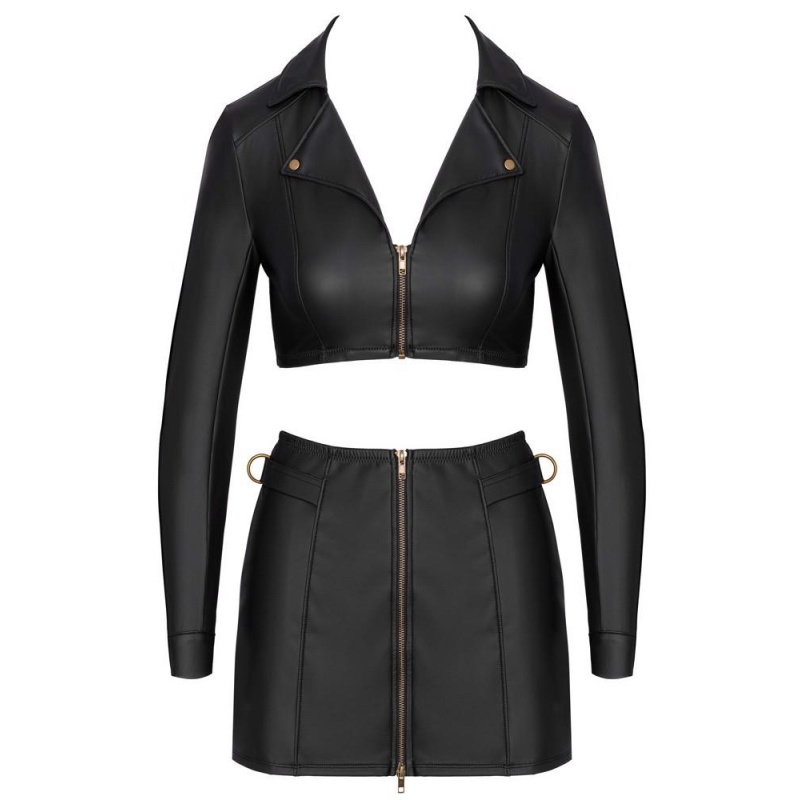 Top and Skirt black S - 6