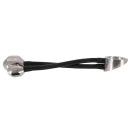 Metalowy pierścień erekcyjny Heavy Gear z dwiema wtyczkami analnymi – Ø 4,5 cm, 840 g - 6