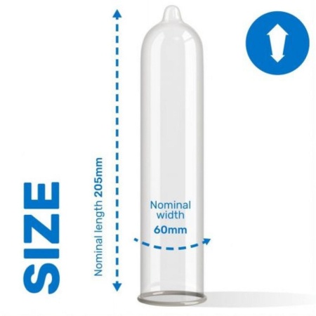 Prezerwatywy Pasante King Size 144 szt. – 20,5 cm x 6 cm - 4