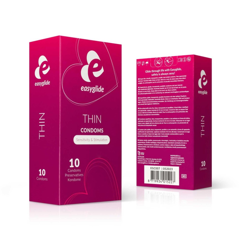 EasyGlide - Extra Thin Condoms 10 pcs - 2
