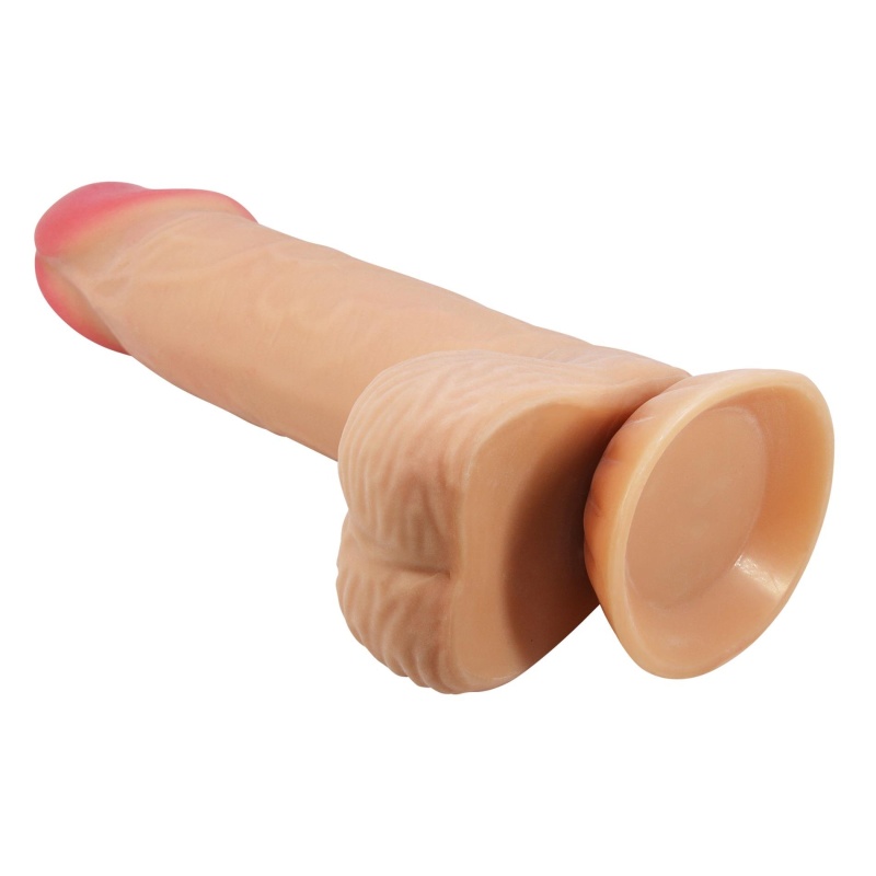 Dildo Sliding Skin z przesuwaną skórą i przyssawką 21,8 cm - 6