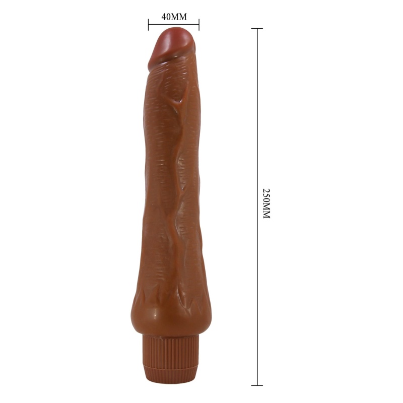 Realistyczny wibrator Dryad 25 cm z regulacją wibracji - 9