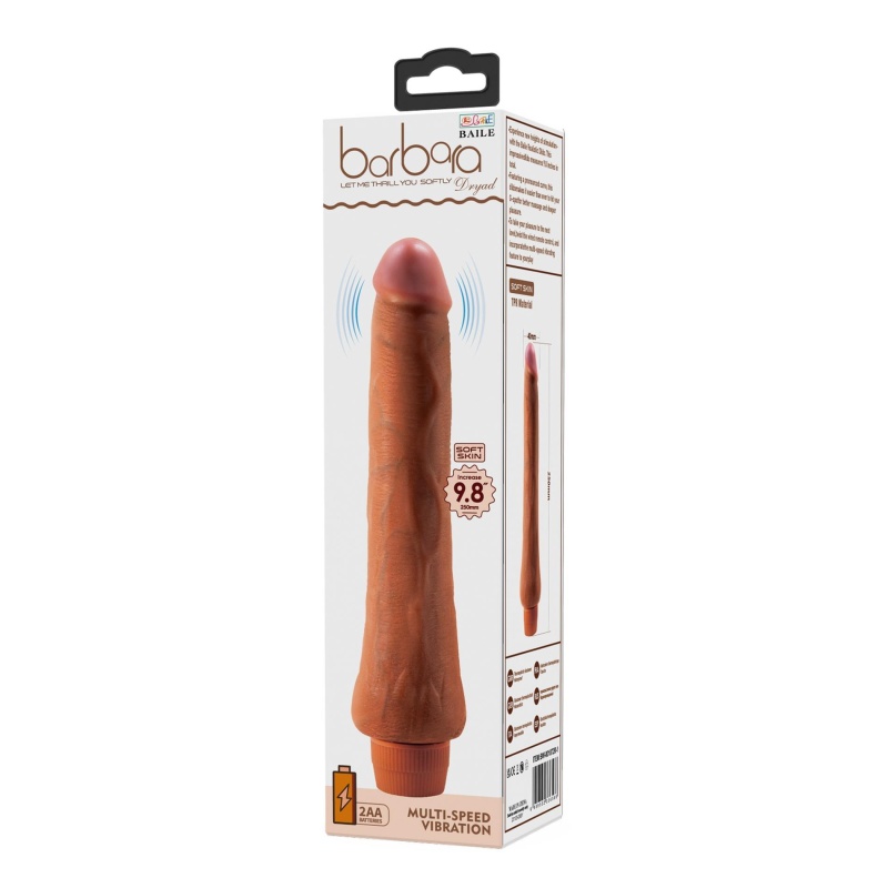 Realistyczny wibrator Dryad 25 cm z regulacją wibracji - 12