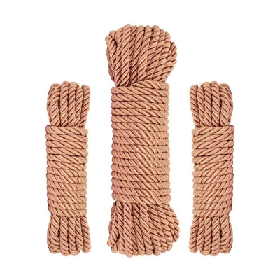 Rosy Gold – Rope Set – Luxury Bondage Ropes - 1