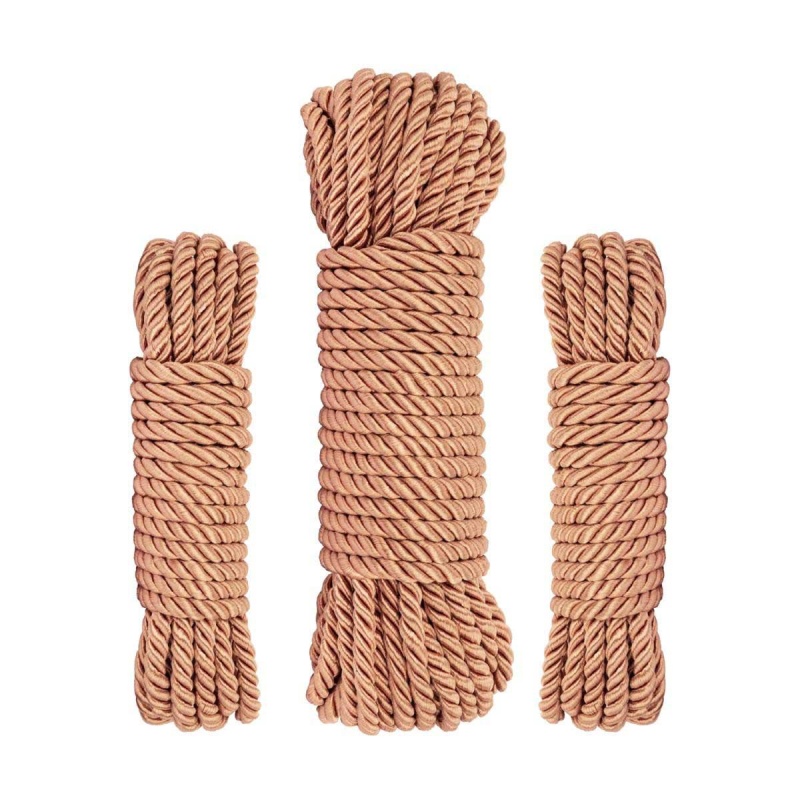 Rosy Gold – Rope Set – Luxury Bondage Ropes - 1