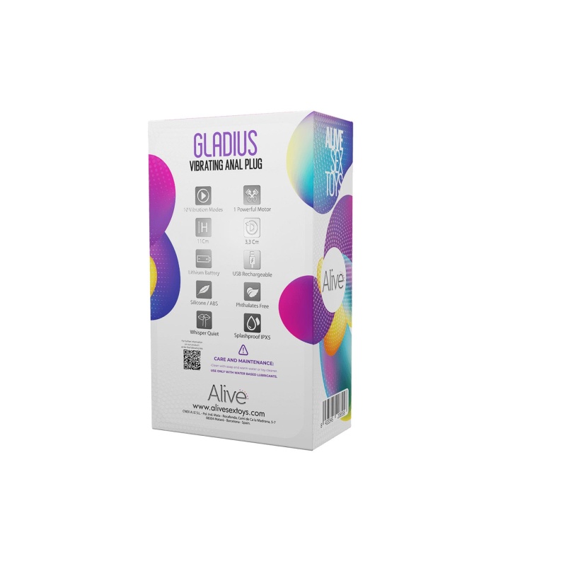 Gladius Vibrator Plug - 6