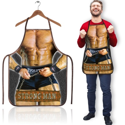 Fartuszek Strong Man na Wieczór Kawalerski - 1