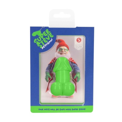 Super Steve - Keychain - Green - 1 2