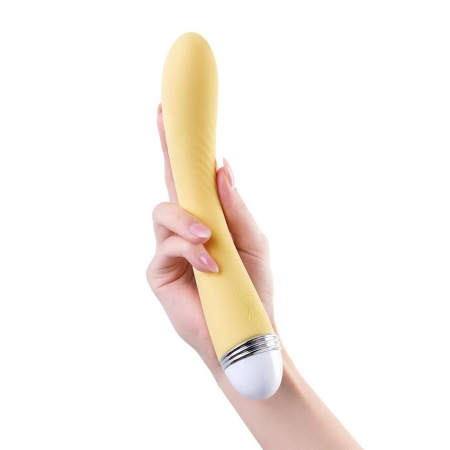 Wibrator Calla, silikonowy stymulator punktu G z zakrzywioną końcówką, 22 cm - 6