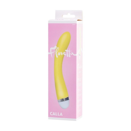 Wibrator Calla, silikonowy stymulator punktu G z zakrzywioną końcówką, 22 cm - 7