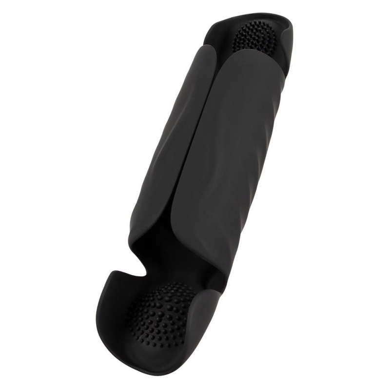 Masturbator Rebel Vibrating Penis Trainer: 3 silniki, 3-punktowa stymulacja, długość 22,1 cm - 2