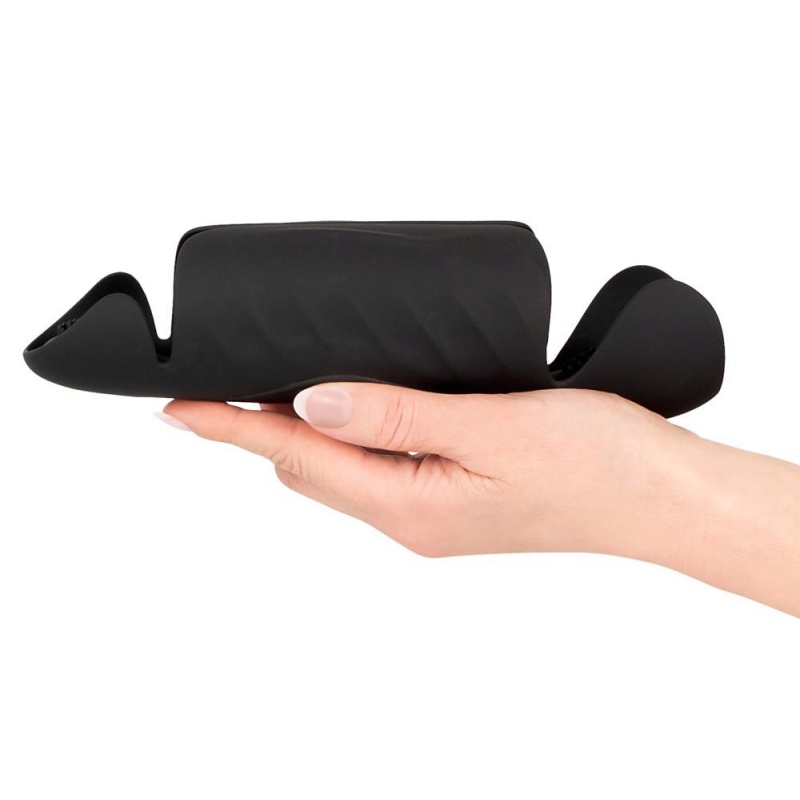 Masturbator Rebel Vibrating Penis Trainer: 3 silniki, 3-punktowa stymulacja, długość 22,1 cm - 4
