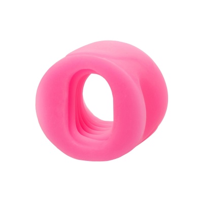 Stroker Slop Top Filthy Luv z żebrowanym kanałem i efektem glow in the dark, 4,5 × 5,75 cm - 1 2