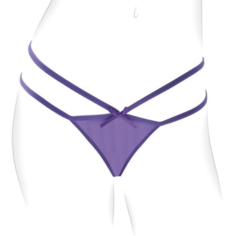 Wibrujące majtki FFH Petite Panty Thrill-Her z wibrobulletem 7,6 cm, pilotem i regulacją obwodu talii 76–107 cm - 3