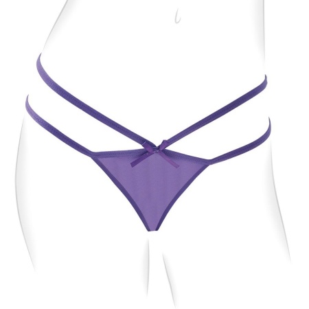 Wibrujące majtki FFH Petite Panty Thrill-Her z wibrobulletem 7,6 cm, pilotem i regulacją obwodu talii 76–107 cm - 3