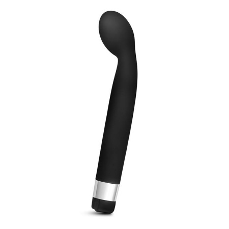 Wibrator punktu G Rose Scarlet G Black - zakrzywiony, wielobiegowy, 21,6 cm - 2