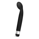 Wibrator punktu G Rose Scarlet G Black - zakrzywiony, wielobiegowy, 21,6 cm - 2