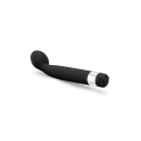 Wibrator punktu G Rose Scarlet G Black - zakrzywiony, wielobiegowy, 21,6 cm - 3