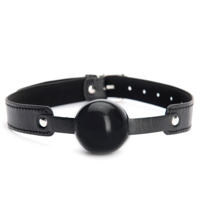 Black Ruby Ball Gag - 1 2