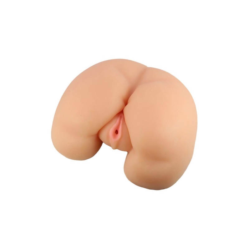 Masturbator EnLust Talia - tułów life-size 22,2 cm z podwójnym wejściem, teksturą żeberkową i kulką wibracyjną z pilotem - 3