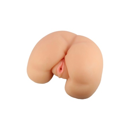 Masturbator EnLust Talia - tułów life-size 22,2 cm z podwójnym wejściem, teksturą żeberkową i kulką wibracyjną z pilotem - 3