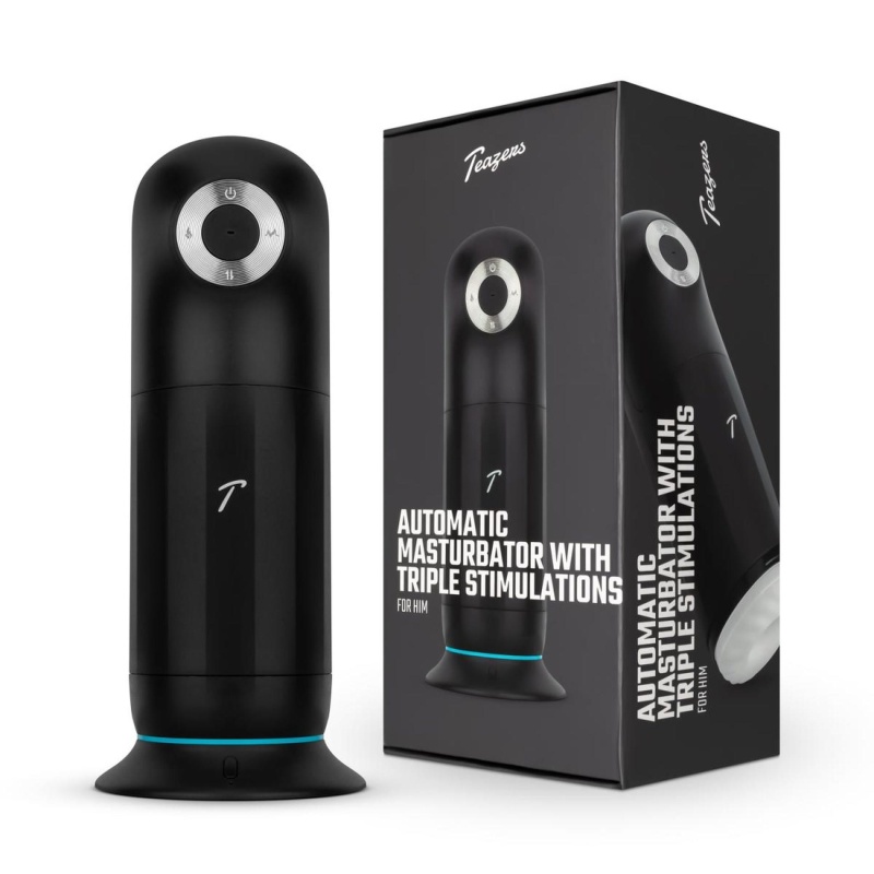 Teazers Automatic Masturbator with Triple Stimulation - 1