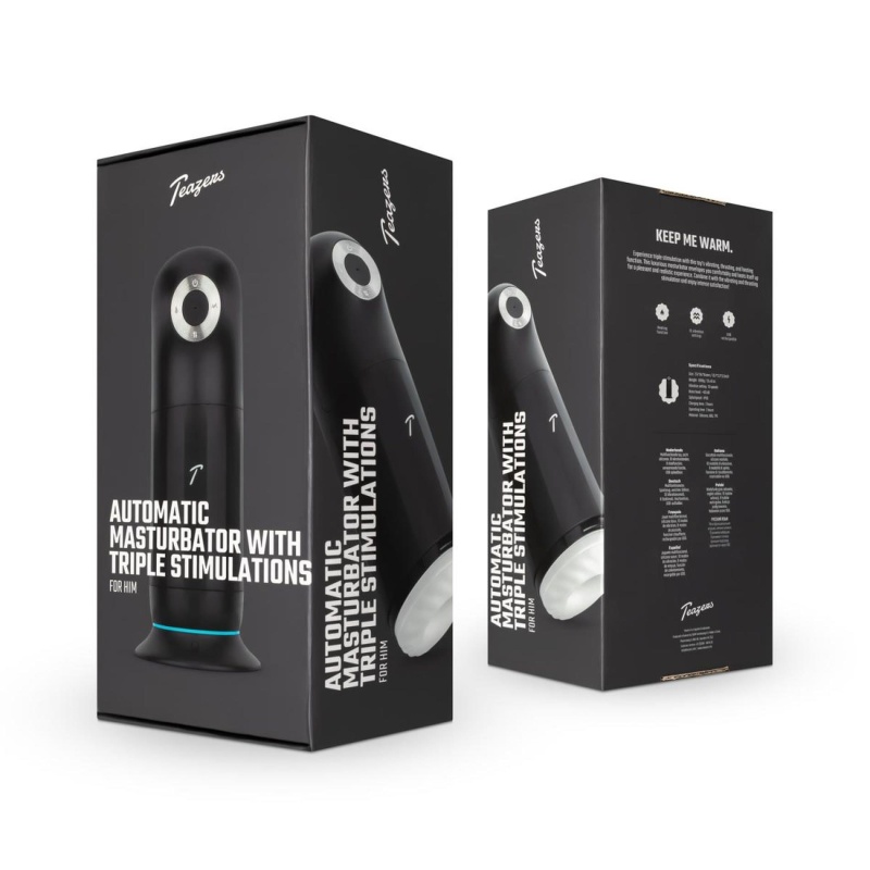 Teazers Automatic Masturbator with Triple Stimulation - 3