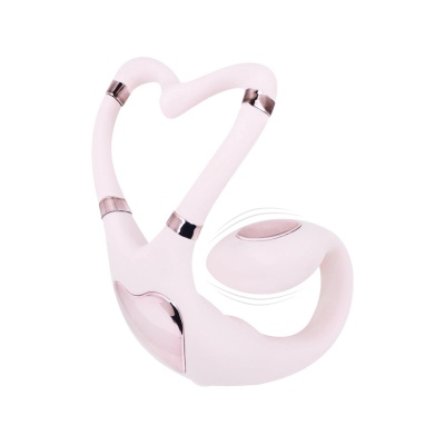 Wibrator AD. Venus + APP - podwójna stymulacja łechtaczki i punktu G, długość 11,2 cm - 1