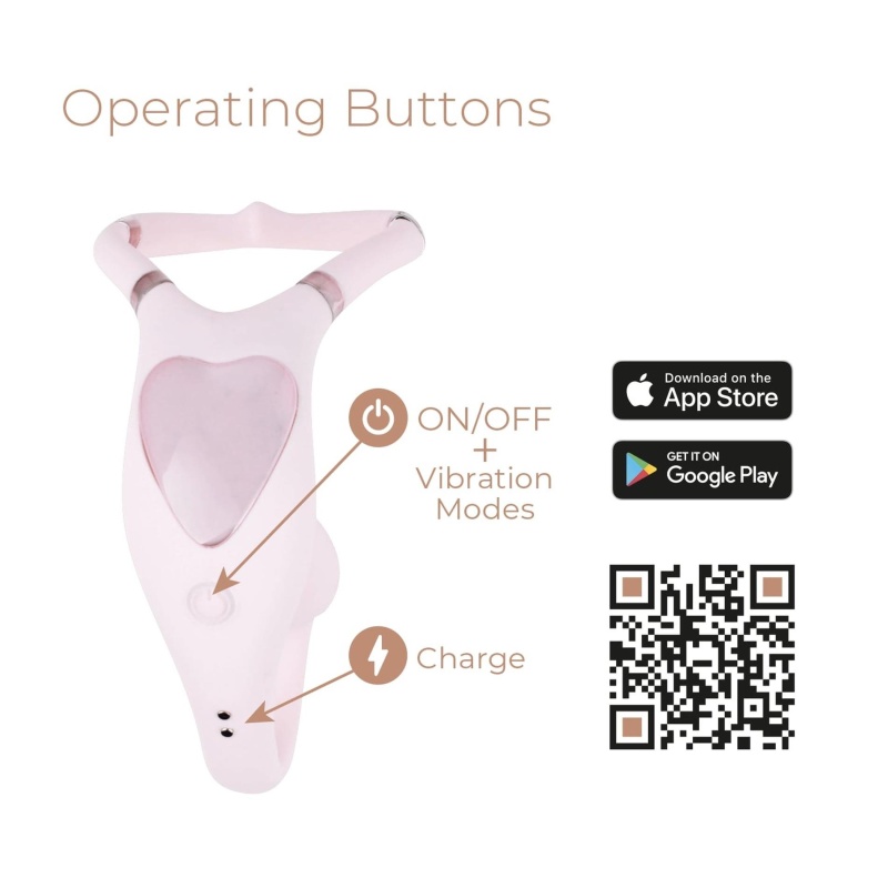 Wibrator AD. Venus + APP - podwójna stymulacja łechtaczki i punktu G, długość 11,2 cm - 5