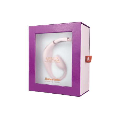 Wibrator AD. Venus + APP - podwójna stymulacja łechtaczki i punktu G, długość 11,2 cm - 7