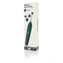 Stymulator z trzema wymiennymi końcówkami, ładowaniem USB i 10 funkcjami, ciemnozielony - 8