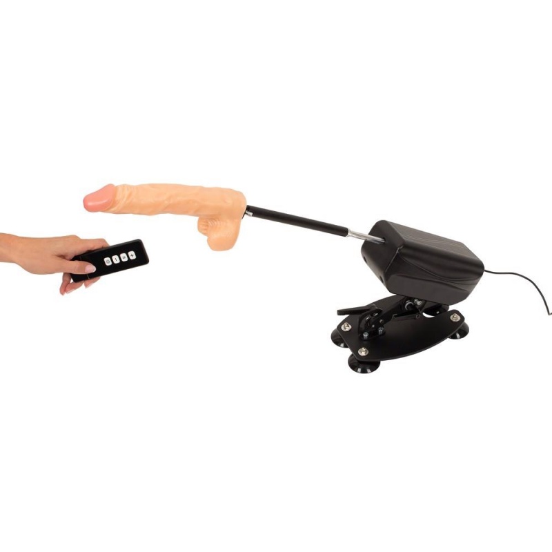 Maszyna erotyczna Small Fuck Machine – napęd sieciowy, skok tłoka 4,5 cm, wymiary 22 × 15 × 16 cm - 6